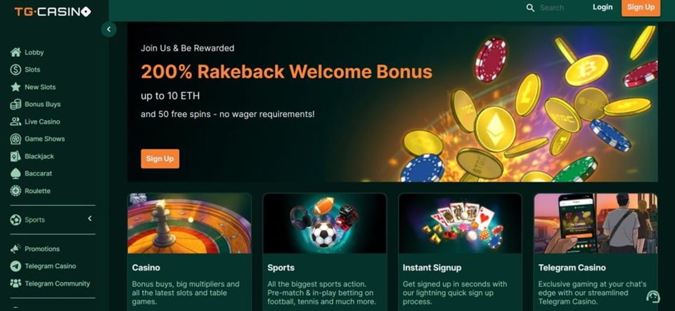 tg casino
